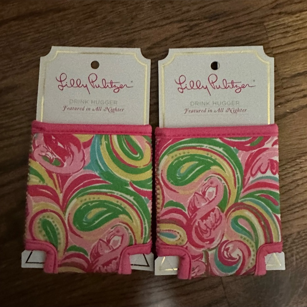 Lilly Pulitzer drink hugger/koozie $5 each